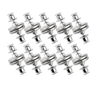Luxshiny 20 Pares Clips Bloqueo Cortinas Magnéticos Inoxidable Acero de para a con Diseño Prueba de Viento de Luz y para Ventana, Ideales para Oficina y Patio