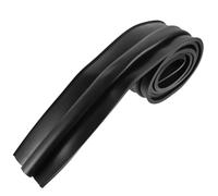 Luxshiny Burlete de Goma para Puerta de Garaje de 2 Metros, Sellos Resistentes al Agua y Viento, Fácil de Cortar para Ventanas y Puertas Correderas de Acero