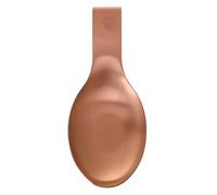 Luxshiny Reposacucharones de Acero Inoxidable Dorado para Cocina y Restaurante, Almohadilla para Cucharas Gruesa y Resistente que Mantiene Ordenada la Encimera