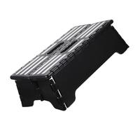Luxshiny Taburete Antideslizante Plegable de Plástico PP, Portátil para Personas Mayores, Escalón Pequeño Resistente para Interior y Exterior, Taburete Ligero y Compacto para Apoyo