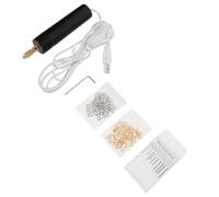 Luxshiny Taladro Eléctrico USB de Mano Profesional para Perforar Diseño Portátil, Material Plástico y Acero, Adecuado para Accesorios DIY y Joyería
