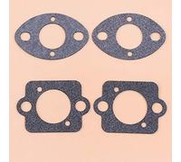 Luxuypon 2 unids/lote Carburador Carb Junta Ajuste para HUSQVARNA 455 E 455E 455 Rancher 460 461 Jonsered CS2255 Motosierra Piezas