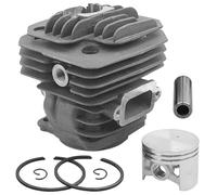 Luxuyvarna Kit de cilindro de 48 mm compatible con motosierra Oleo Mac Emak 956 961 962 962TTA 963 965 156 161 165 TT162