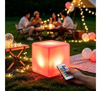 Luz cambiante cubo 16 colores RGB LED, prenda impermeable IP65 carga 350lbs