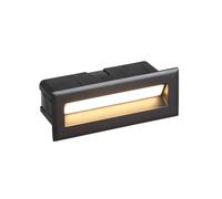 Luz De Empotrar LED Exterior Negra De Aluminio 3000 K B:13 Cm Proyector