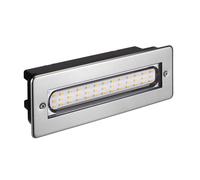 Luz de escalera LED/luz de pared empotrada para interior y exterior acero