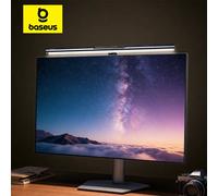 Luz de Monitor Baseus, Luz Magnética para Pantalla de Computadora 270 ° Lámpara de Escritorio LED Giratoria con Control Táctil Gradual, Lámpara de Lectura Colgante para Escritorio