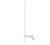 Luz De Pared LED Blanca Para Sala Indirecta De Aluminio GU10 H:80 Cm Proyector