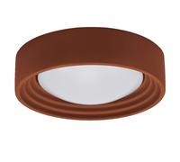 Luz De Techo LED Beton Marrón OSRAM 3000K Click-DIM Ø30 Cm Para Oficina