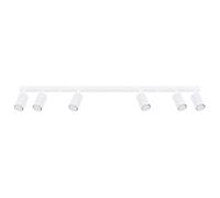Sollux Lighting Lámpara de techo Karbon SL.1547 6x10 W Blanco