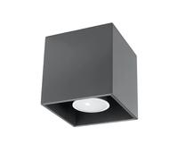 Sollux Lighting Quad lámpara de techo 1x40 W antracita SL.0567