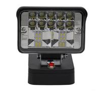 Luz de trabajo LED de 18 V, antorcha de inundación de alto brillo para batería AEG/RIDGID 18V L1815R B1820R R840084 AC840083