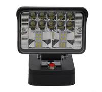 Luz de trabajo LED de alto brillo 18V para AEG para ridgid para sistemas de batería, antorcha de inundación para reparación de campo que acampa