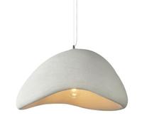 Luz de un solo cabezal con base E27, lámpara de araña industrial nórdica, colgante de poliestireno de alta densidad con personalidad, accesorios de iluminación decorativos para hoteles, restaurantes y