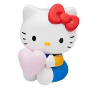 Paladone - Lámpara Hello Kitty 3D con corazón - Licencia oficial Sanrio, funciona con pilas