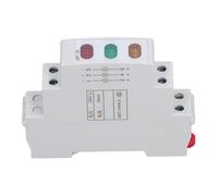 Luz Indicadora de Carril DIN, LED AC DC 230V 20mA, Lámpara Indicadora de Fácil Instalación para Talleres, áreas Residenciales, Hospitales