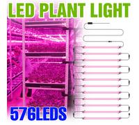 Luz LED de cultivo de plantas de espectro completo, lámpara de cultivo hidropónico para interiores, flores en macetas, suculentas, Growbox, iluminación de relleno AC220V