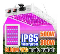 Luz LED de espectro completo para cultivo de plantas, lámpara UV IR de 500W y 300W para plántulas de flores de interior, invernadero hidropónico, tienda de cultivo de verduras