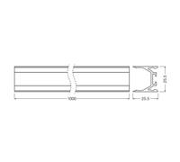 Luz LED LS AY -PW04/U/25.5X25.5/13/1 4099854681790