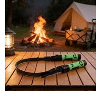 Luz LED para el cuello para leer en la cama, lámpara de libro recargable con temperatura de color de 3000 K-6000 K, luz de lectura regulable de doble cabeza para hacer ganchillo, reparación de camping