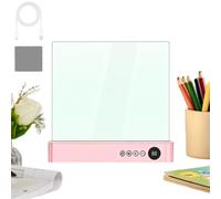 Luz LED para libro de páginas, recargable, regulable, para dormitorio | Luz para leer libros por la noche para escritorio, dormitorio, estante de mesa, dormitorio, biblioteca, oficina, estudio