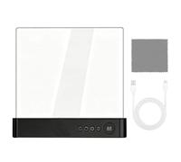 Luz LED recargable para libros de páginas, regulable, para mesa de | Luces de libro para leer por la noche para dormitorio, estante, mesa, escritorio, dormitorio, biblioteca, oficina, estudio