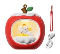 Luz nocturna de Navidad - Lámpara de escritorio 3D con cordón | Luz nocturna enchufable en la pared, luces LED recargables para mesita de noche y decoración de guardería, luces de vacaciones