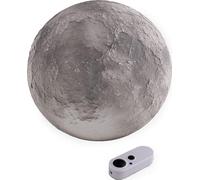 Luz Nocturna Moon In My Room, Uncle Milton, Basic Fun, 18025, luz Nocturna para niños, da la Vuelta por Las 12 Fases Lunares, luz con Mando a Distancia, lámpara de Luna CTIM para niños