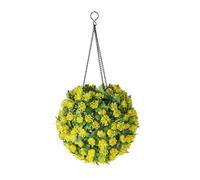 Luz solar de bola de flores para colgar al aire libre
