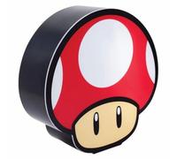 Paladone Lámpara Super Mushroom Box – Producto oficial Super Mario, 15 cm, funciona con baterías