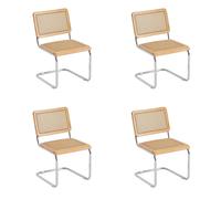 LÚZETE Silla Cesca Réplica Marcel Breuer Rattan PL Natural