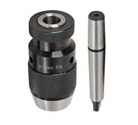 Luzhengyang 0-13mm Taladro de acero portátil Chuck Durable Live Center MT2-B16 herramientas de eje