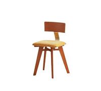 LUZZILE Silla para Escritorio Sillas de Comedor Antiguas, sillas con Respaldo escandinavo, Taburete Estilo WABI-sabi, Vintage francesas
