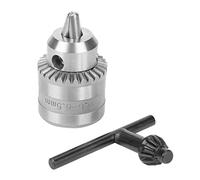 lvifloae Mini portabrocas con llave de 0,6-6 mm con llave a juego, accesorio de repuesto de rosca 3/8-24UNF para taladros eléctricos (0.6-6 con 8-24½ oz)