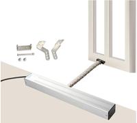 LVSEWOA Abridor automático de Ventanas eléctrico con Cadena. Actuador motorizado para Ventanas abatibles y claraboyas. Motor de 24 V CC con Carrera de 300 mm a 800 mm (Solo Motor, 400 mm).