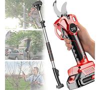 LVSEWOA Tijeras de podar eficientes para árboles frutales y Ramas de bonsáis, podadora eléctrica inalámbrica Profesional para jardinería y viñedos.