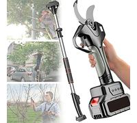 LVSEWOA Tijeras de podar eficientes para árboles frutales y Ramas de bonsáis, podadora eléctrica inalámbrica Profesional para jardinería y viñedos.