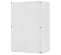 Lwuey Caja de Conexión Eléctrica Impermeable IP65 ABS, 263x185x95mm | Caja Estanca Impermeable para Proteger Contra Polvo Clima Exterior para Conexiones Empalmes Derivación Distribución Energía