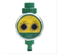 Lwuey Temporizador de Agua - Temporizador de Riego Electrónico para Jardín Temporizador Automático Programable con Doble Esfera para Aspersores de Césped Riego al Aire Libre