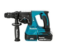 LXT 18V Martillo combinado de batería DHR243RTJ (18 V, 2 baterías, 5 Ah, 2 J, Con extracción de polvo)
