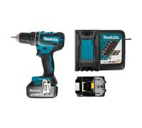 LXT 18V Taladro atornillador percutor de batería DDF485RTJ (18 V, 2 baterías, 5 Ah, 50 Nm)