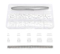 Lyeteung 420 Piezas Kit de Conectores JST de 1.5 mm, JST-ZH 2/3/4/5/6 Pin Cable Adaptador Conector Socket Macho y Hembra, con Terminal de Crimpado Pin