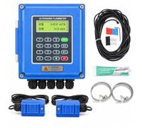 LYJIANGXIN CaudalíMetro PortáTil De Abrazadera, CaudalíMetro UltrasóNico Digital, CaudalíMetro UltrasóNico Digital De Montaje En Pared, con TM-1, TS-2 Y TL-1 para Agua, Agua De Mar, Aguas Residuales