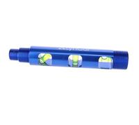 Lyncar Spot Rite - Nivel de burbuja magnético, extremos roscados, 13, 19 y 25 mm, nivel Torpedo, aluminio resistente, PEX, PVC, CPVC, PE-RT, ampollas grandes, magnetismo fuerte, duradero y versátil