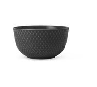 Lyngby Porcelæn Bol Rhombe Earth Ø11 cm Slate