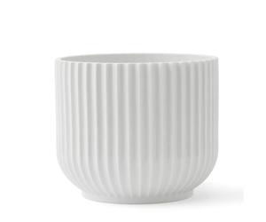 Lyngby Porcelæn Maceta Lyngby. blanco Ø18.9 cm