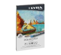 LYRA Aquacolor Pasteles Cera Redondos 9.5mm Caja Metal Col. Surtidos 12uds