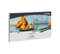LYRA Aquacolor Pasteles Cera Redondos 9.5mm Caja Metal Col. Surtidos 48uds