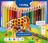 LYRA Color Giants, Estuche Metal 18 Unidades