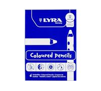LYRA Ferby Jumbo Lápiz de 4 colores oro, caja de cartón, 6 unidades